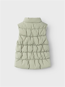 NAME IT Puffer Vest Morning Seagrass